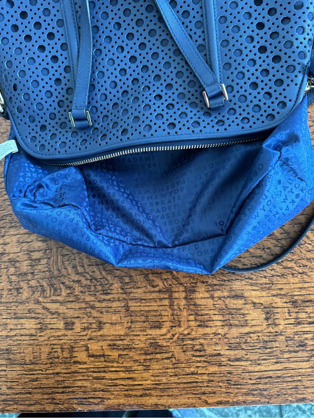 Kate Spade Newbury Lane Caning Small Rachelle Satchel/Crossbody - Picture 10 of 13